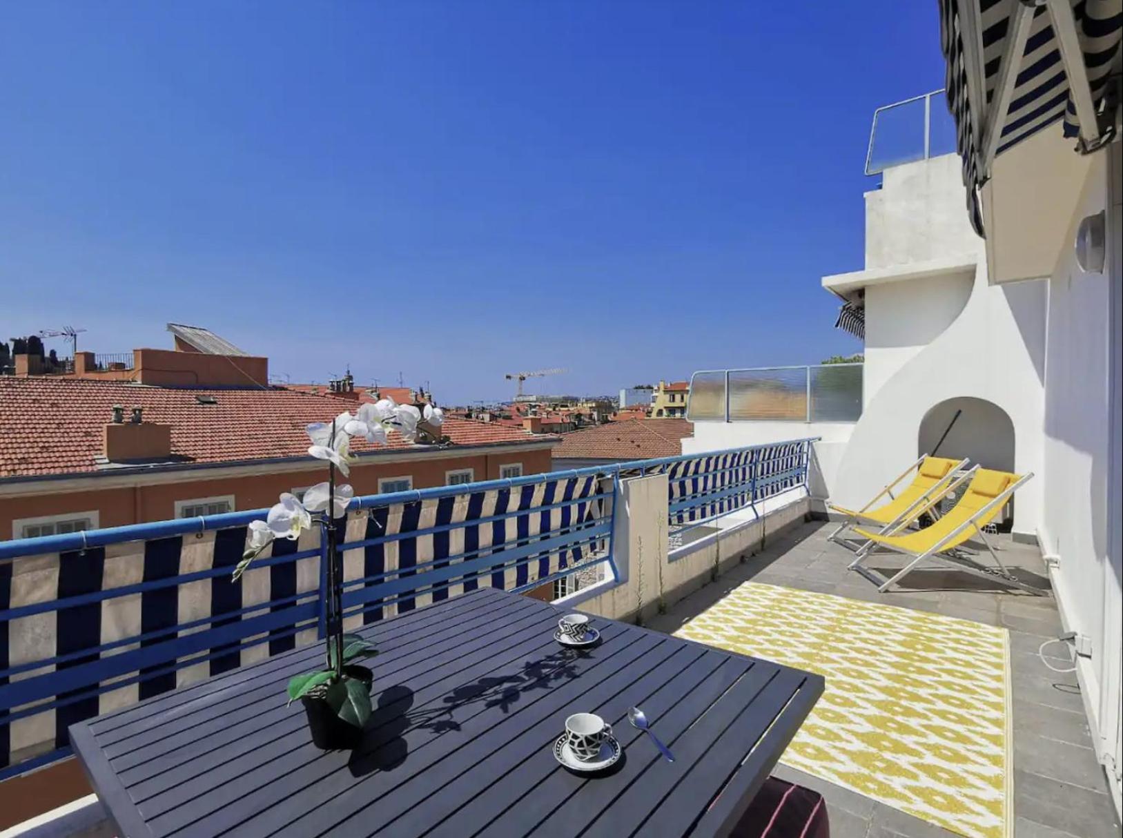 5 Papon - Dernier Etage - Terrasse A Ciel Ouvert - Garibaldi Ницца Экстерьер фото