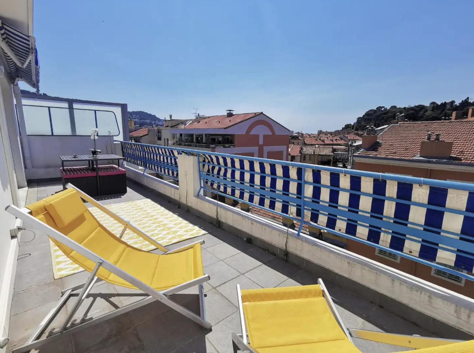 5 Papon - Dernier Etage - Terrasse A Ciel Ouvert - Garibaldi Ницца Экстерьер фото